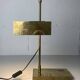 Brass Bauhaus Art Deco architectural Marcel Breuer style desk or table lamp