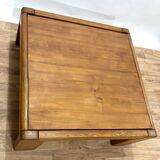 Table basse en bois massif Maison Regain
