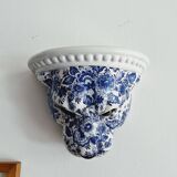 Panther Wall Shelve Ceramic Delft Blue
