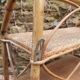Rattan shelf