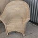 Vintage rattan lounge