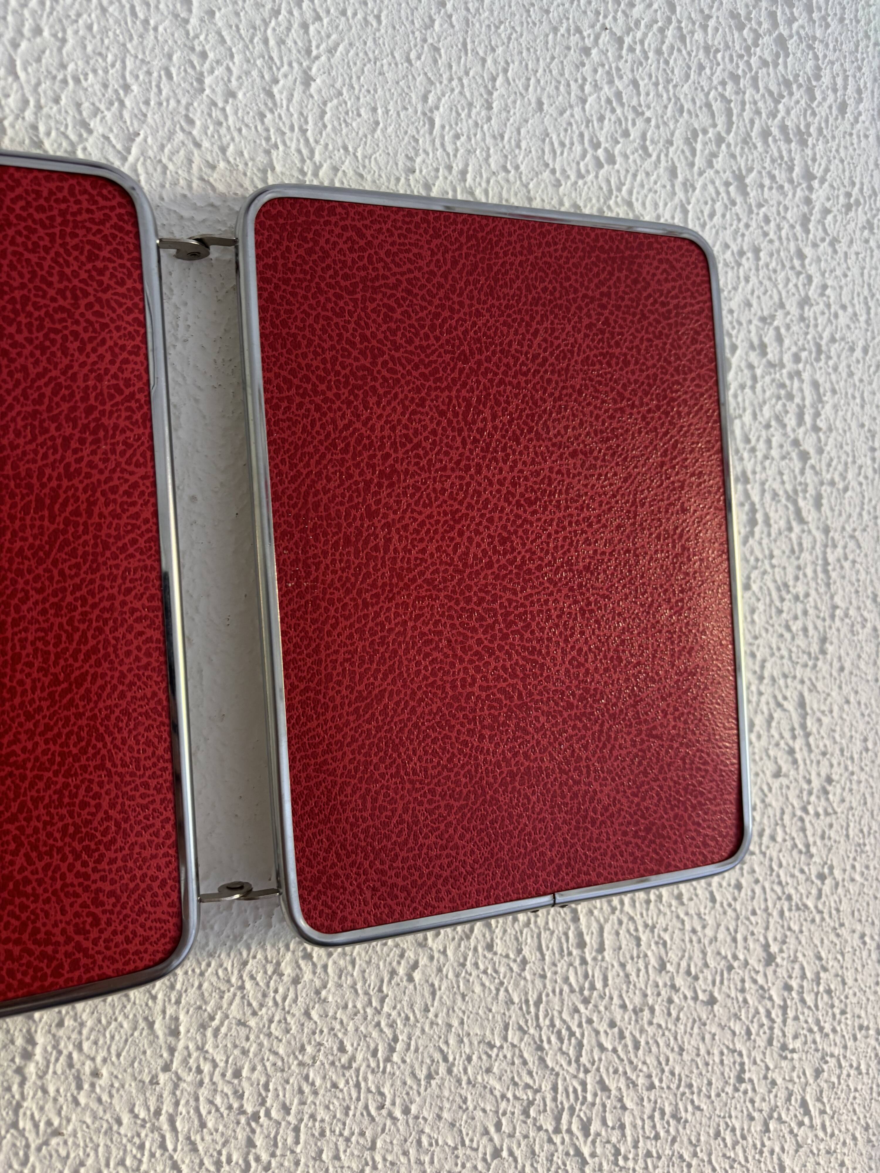Miroir triptyque de barbier, 1960