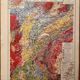 Old map of the Jura from 1951