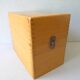 Light wooden box, 60s