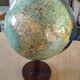 Vintage terrestrial globe Columbus from the 1950s.