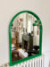 Miroir plastique italien vintage design 70