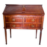 Louis XV mahogany shipowner's desk, 18th century