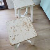 Wood workshop stool