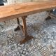 Old table of workshop