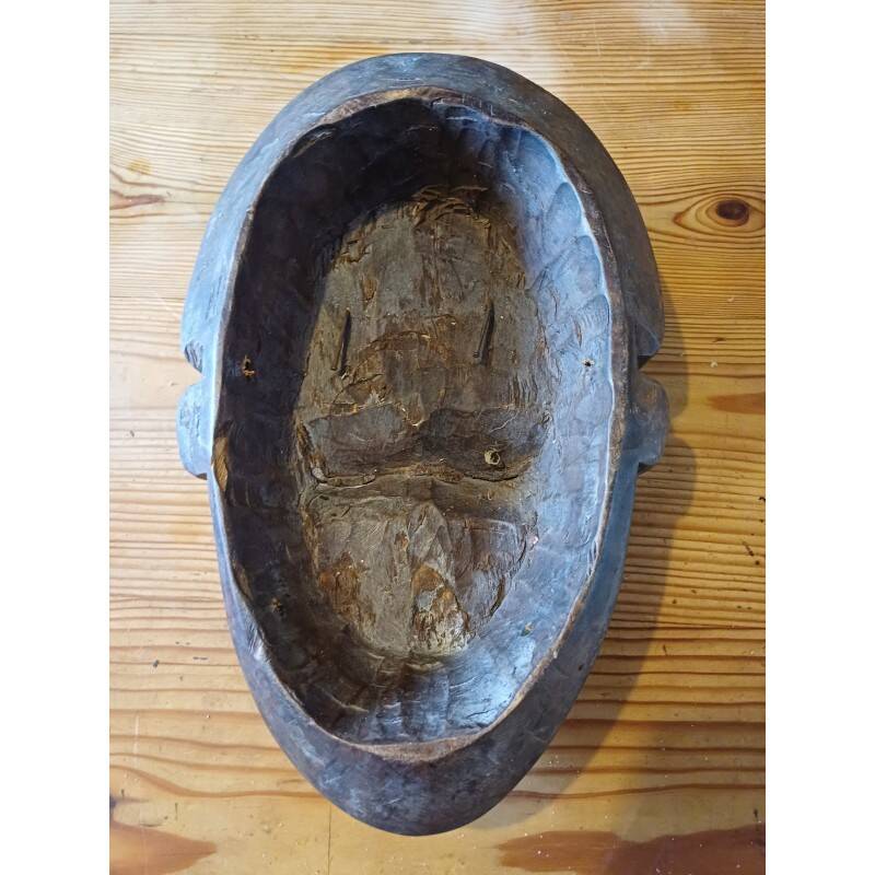 African wooden mask from the 50s/60s