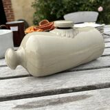 Enamelled terracotta hot water bottle