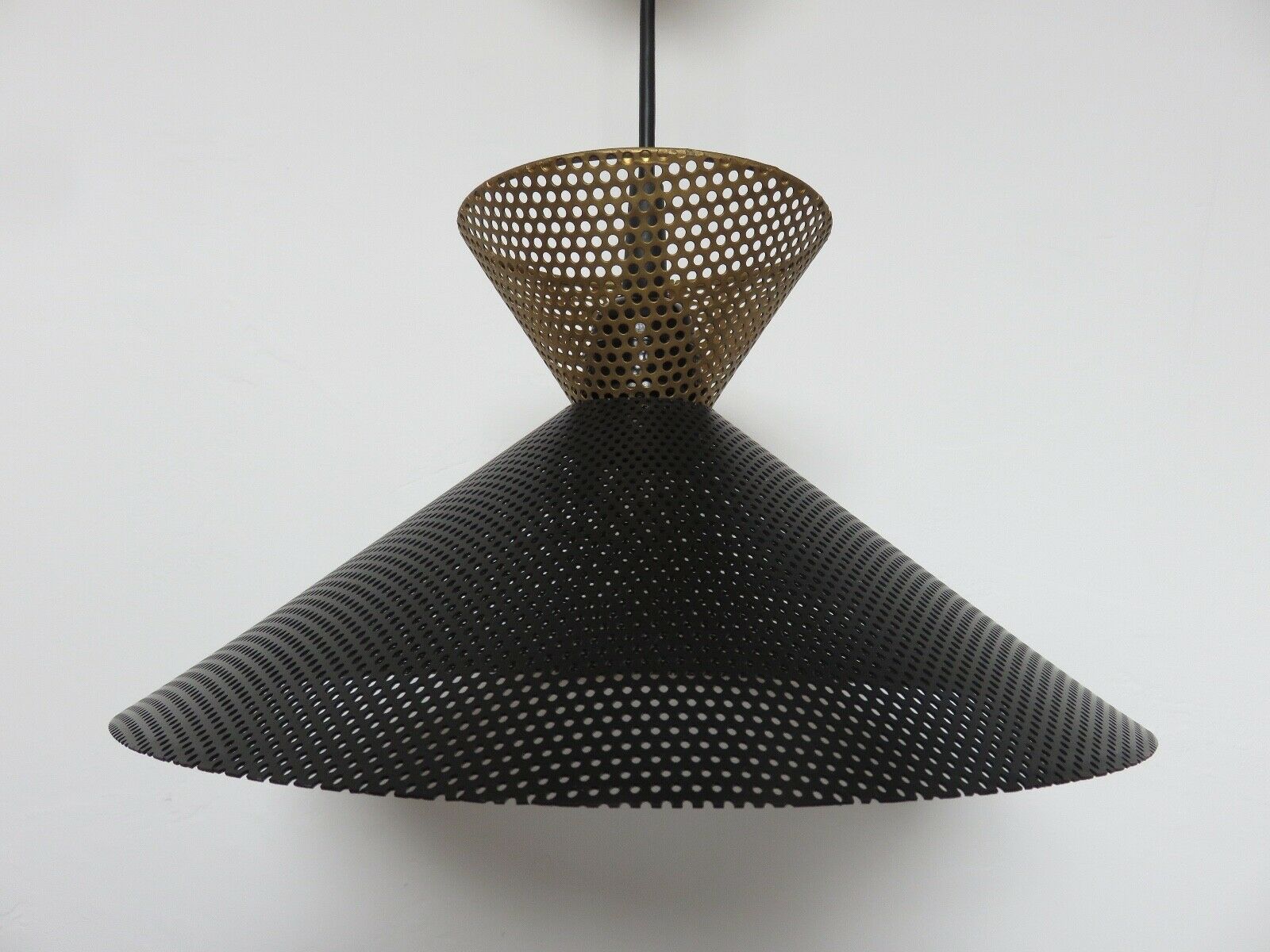 Hanging Diabolo perforated metal 60s 70s
