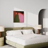 Original painting Orange composition CC 05 by Bodasca