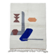 Modern Azilal style Moroccan rug
