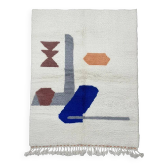 Modern Azilal style Moroccan rug