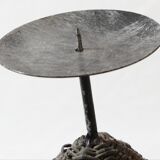 Wicker candle holder