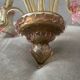 Murano glass chandelier Venetian flowers, circa 1950/1970 pink yellow