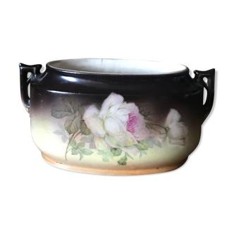 Small vase decorated with roses