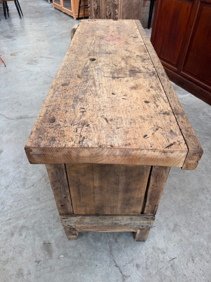 Oak desk from the early 20th century.