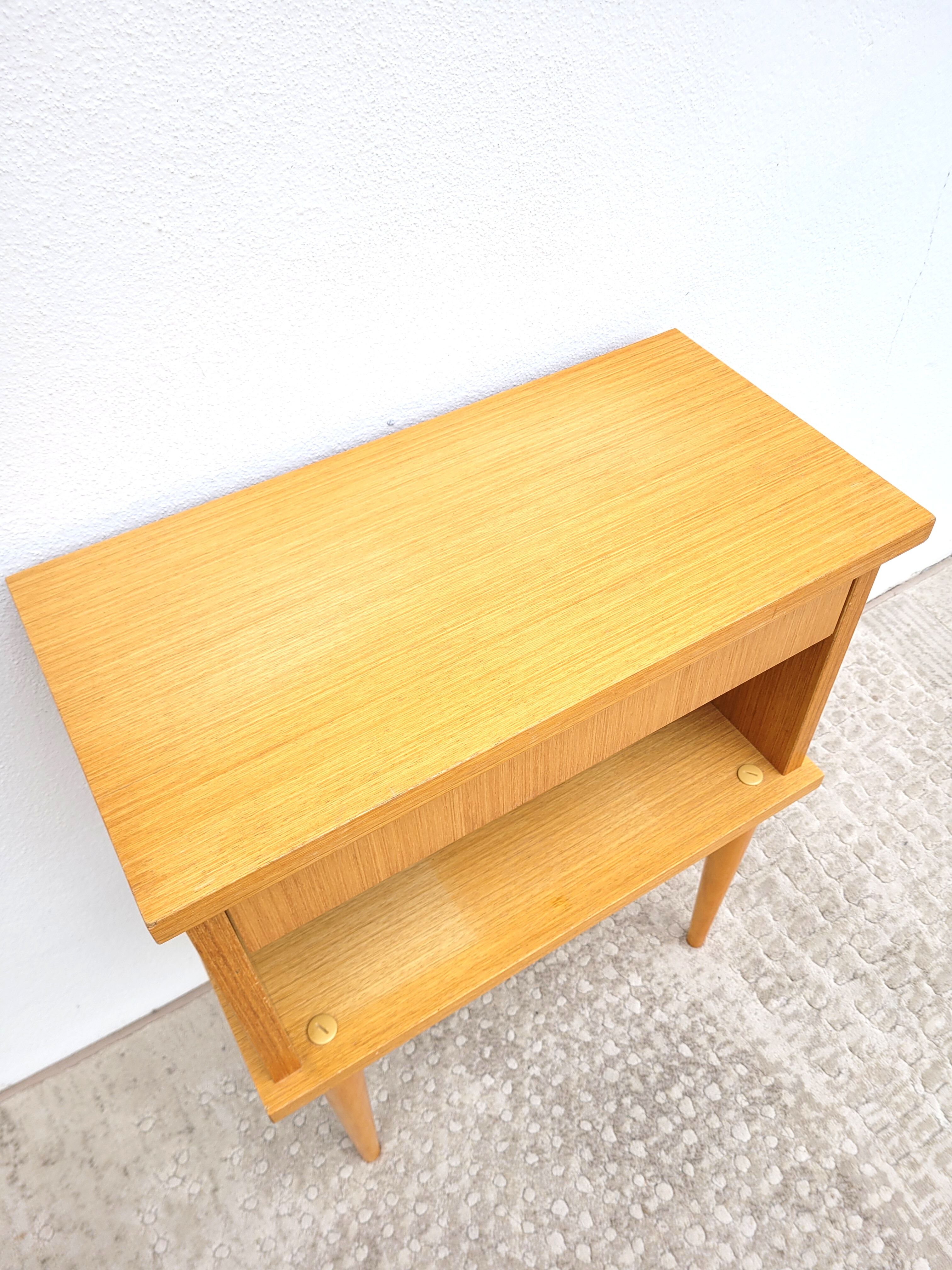 Wooden bedside 1970