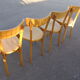 Set of 4 Boclerc Rancy S&L bistro chairs