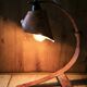 "Organic" Desk Lamp Marble Italian Vegetable Leather & Aluminium