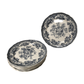 Ensemble 6 assiettes Villeroy et Boch Fasan