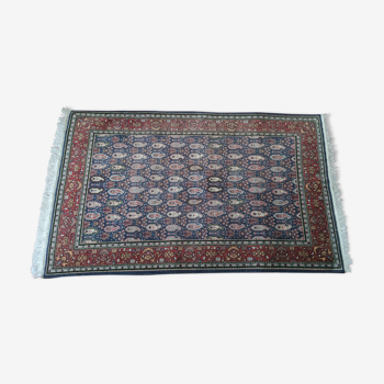 Tapis Hereke laine noué mains 201 x 127 cm