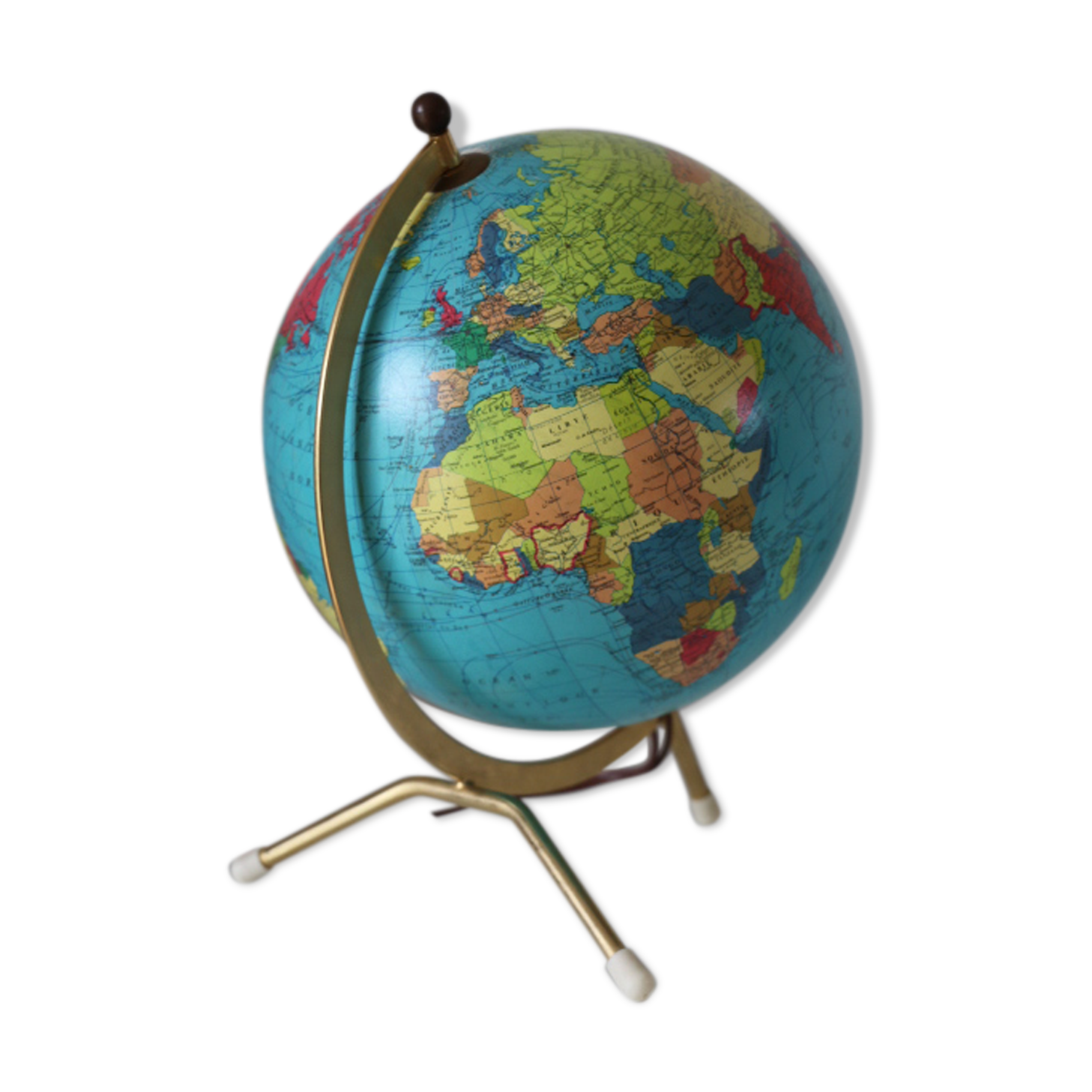 Luminous globe TARIDE glass 1969