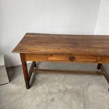 Table de ferme en chêne XVIIIème