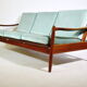 Mid-Century Teak Daybed Sofa from Denmark, 1960s Design