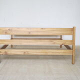 Solid elm bed frame
