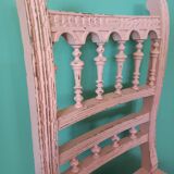 Shabby cane chair