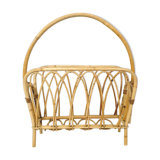 70s rattan magazine door