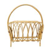 70s rattan magazine door