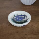 Small glazed stoneware bowl, caravel