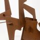 MPCEM. Abstract sculpture in corten steel. Unique piece, 2014.