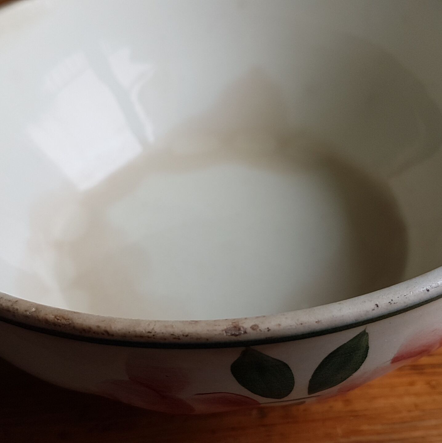 Earthenware bowl HBCM (Creil and Montereau) Maryse