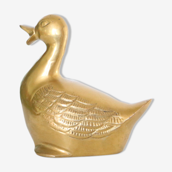 Brass duck, vintage