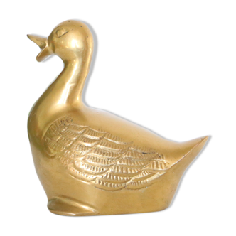 Brass duck, vintage