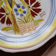 Bird plate Henriot Quimper