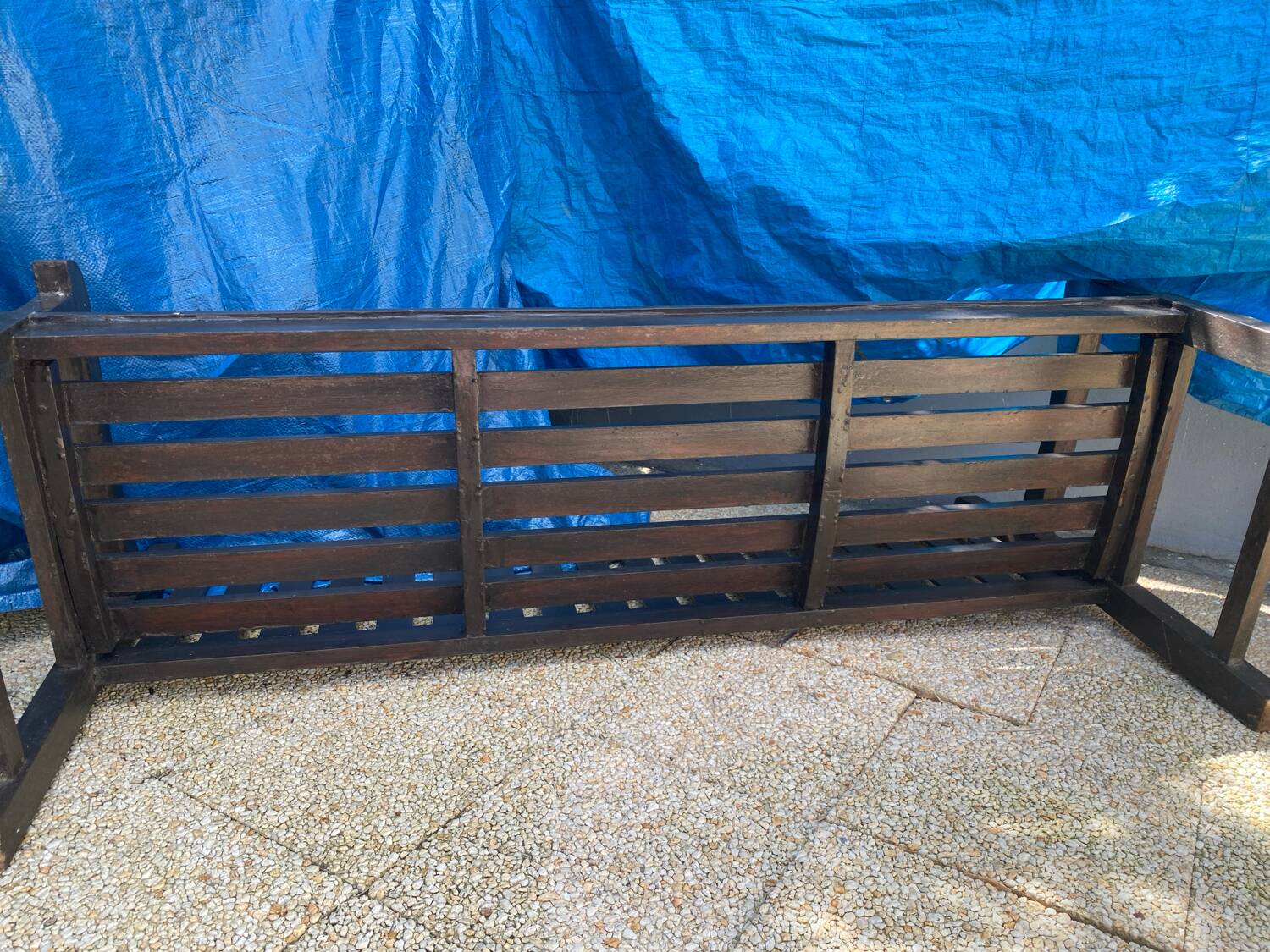 Large garden bench for 3/4 people