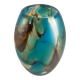 Ovoid vase in multicoloured blown glass signed Mdina - Circa 1960