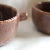 Set of two cups