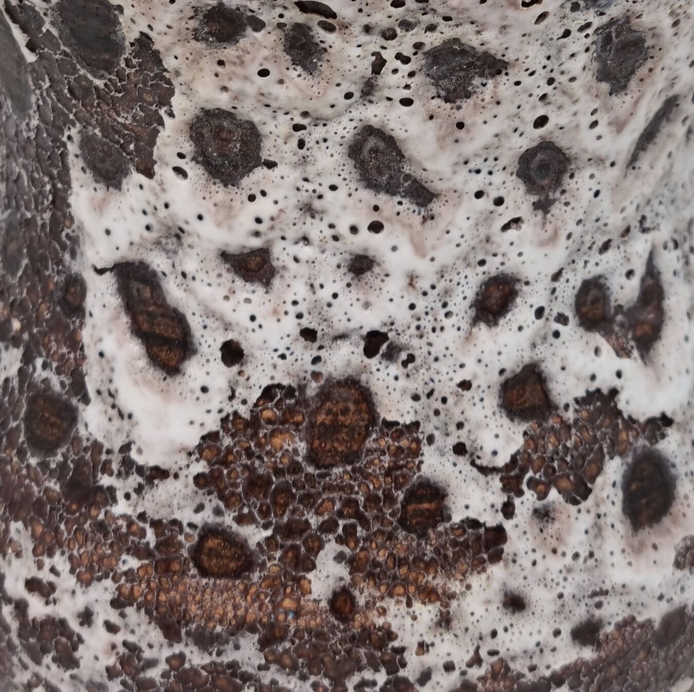 Fat Lava ceramic vase