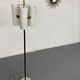 Vintage 1960s Arlus France brass four-light lamp post.
