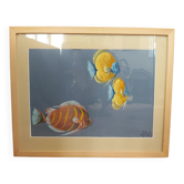 Watercolor Fish, H CAMOS