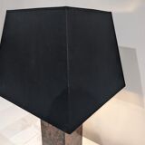 Mordorated lacquered lamp circa 1970