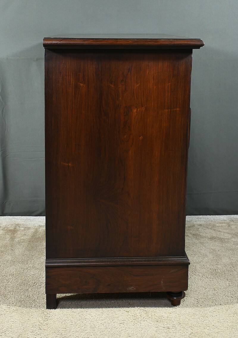 Rosewood veneer chest of drawers, Art Nouveau – 1920