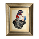 Gouache sur papier femme bretonne Mathurin Méheut (attribué à), XXème